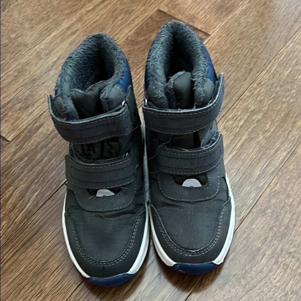 Lupilu Gray & Blue waterproof winter boots 11T